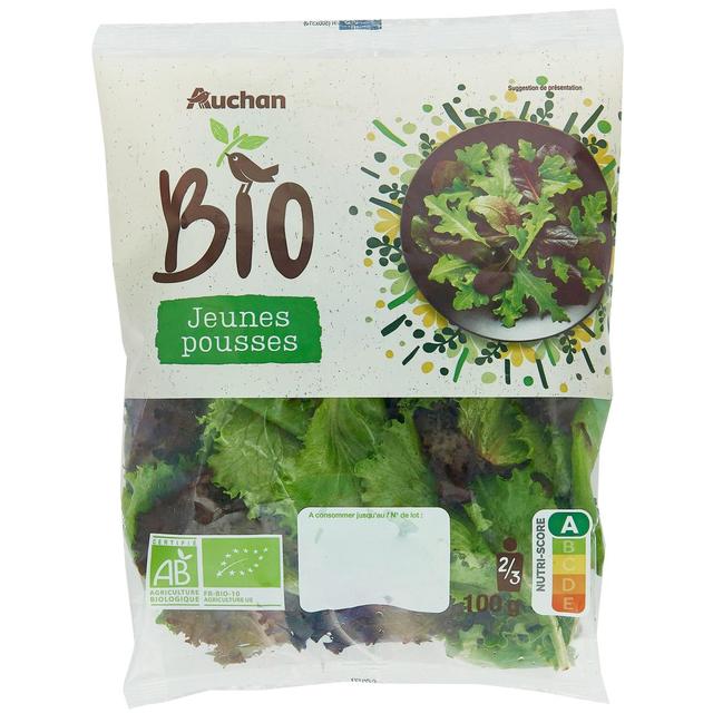 3596710338528 - Auchan BIO - Mélange de Jeunes Pousses Bio