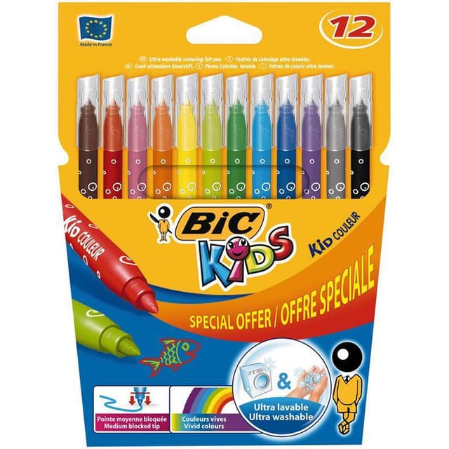 3086123368828 - Bic - Feutres de coloriage kids