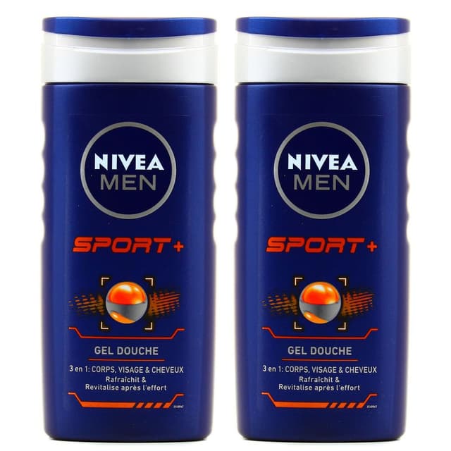 2050000329128 - Nivea Men - Gel douche et shampooing 3en1 Sport