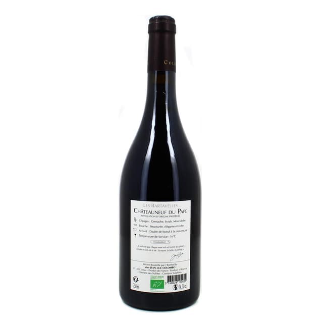 3760026100029 - Chateauneuf Du Pape Rouge AOC - Bartavelles Jean Luc Colombo