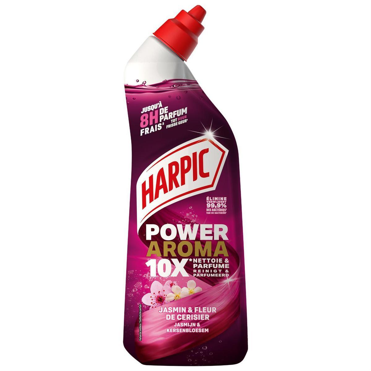 3665468501529 - Harpic - Gel WC Power Aroma Jasmin & Fleur de Cerisier 