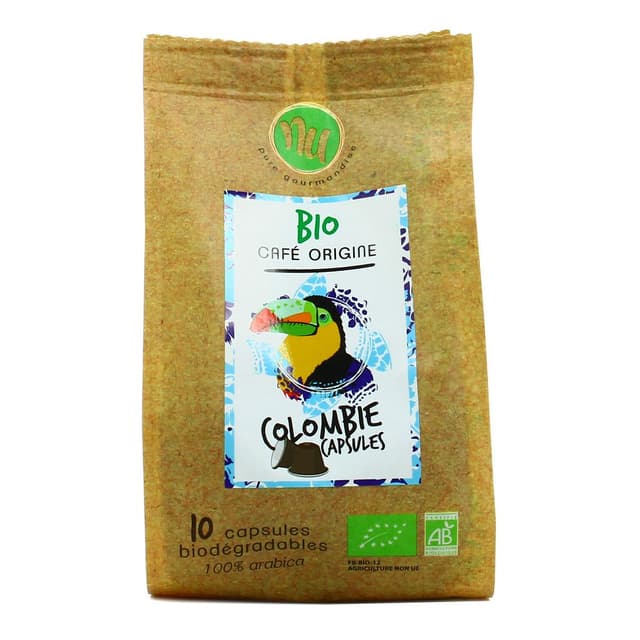 3564884021829 - Nu - Café origine Colombie bio