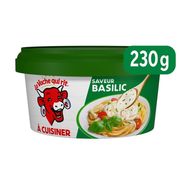 3073781222029 - La vache qui rit - Fromage à Cuisiner Saveur Basilic
