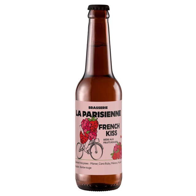 3760039242129 - La Pariisienne - Bière aromatisée fruits rouges 5°