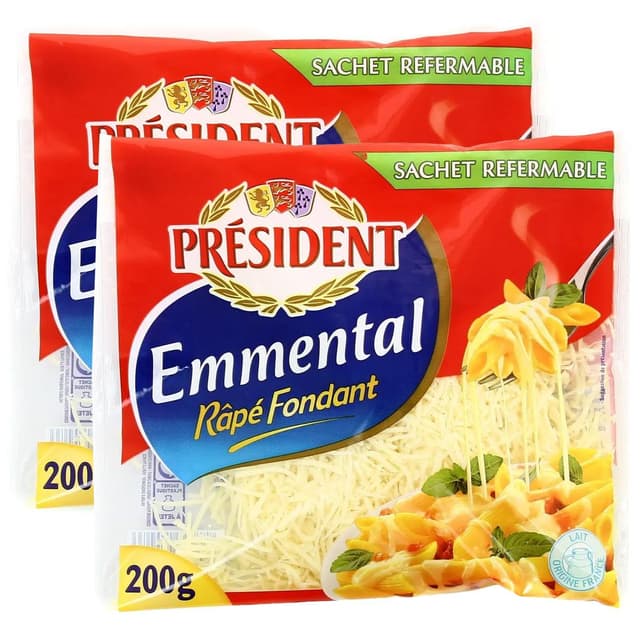 3228021170046 - Président - Emmental râpé
