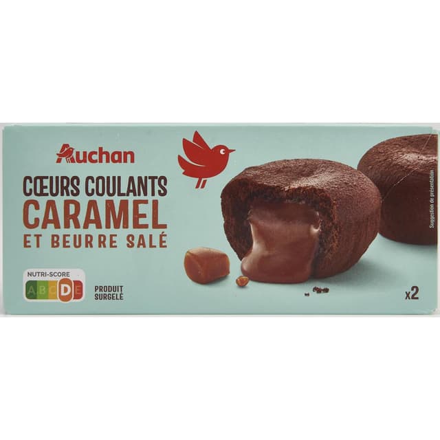3596710513529 - Auchan - Coeur coulant caramel et beurre salé