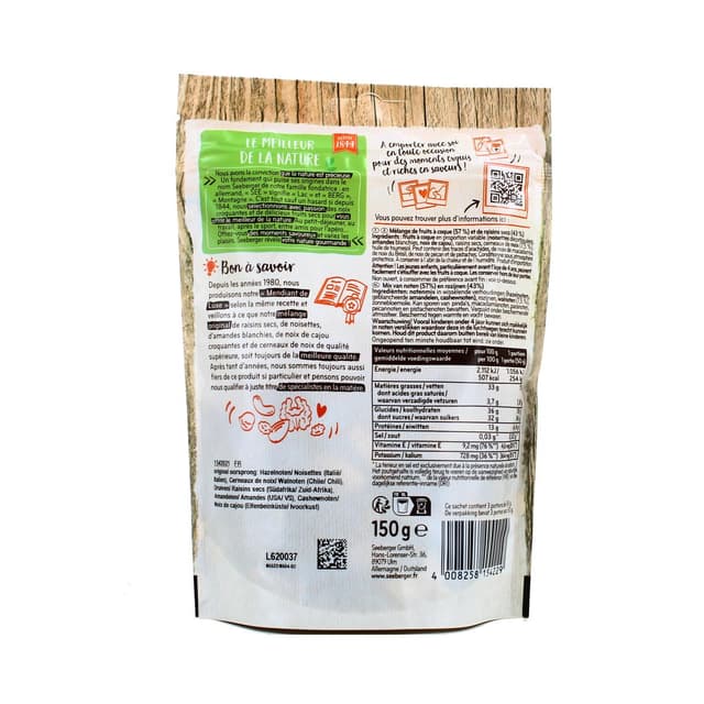 4008258154229 - Seeberger - Mendiant de luxe