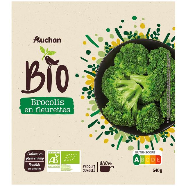 3596710495429 - Auchan BIO - Brocolis en fleurettes bio