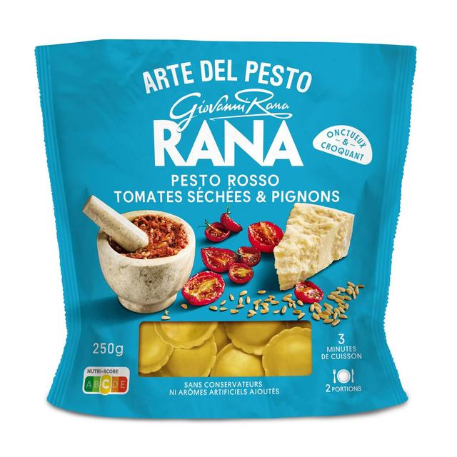 8001665725729 - Giovanni Rana - Raviolis Frais Pesto Rosso, Tomates Séchées & Pignons