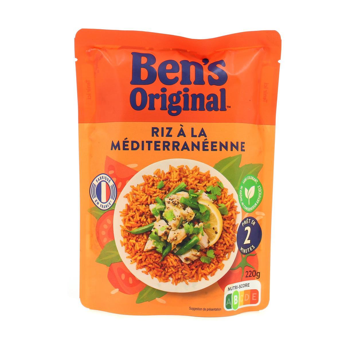 3487400006929 - Ben's Original - Riz Micro-Onde Express à la Méditérannéenne 