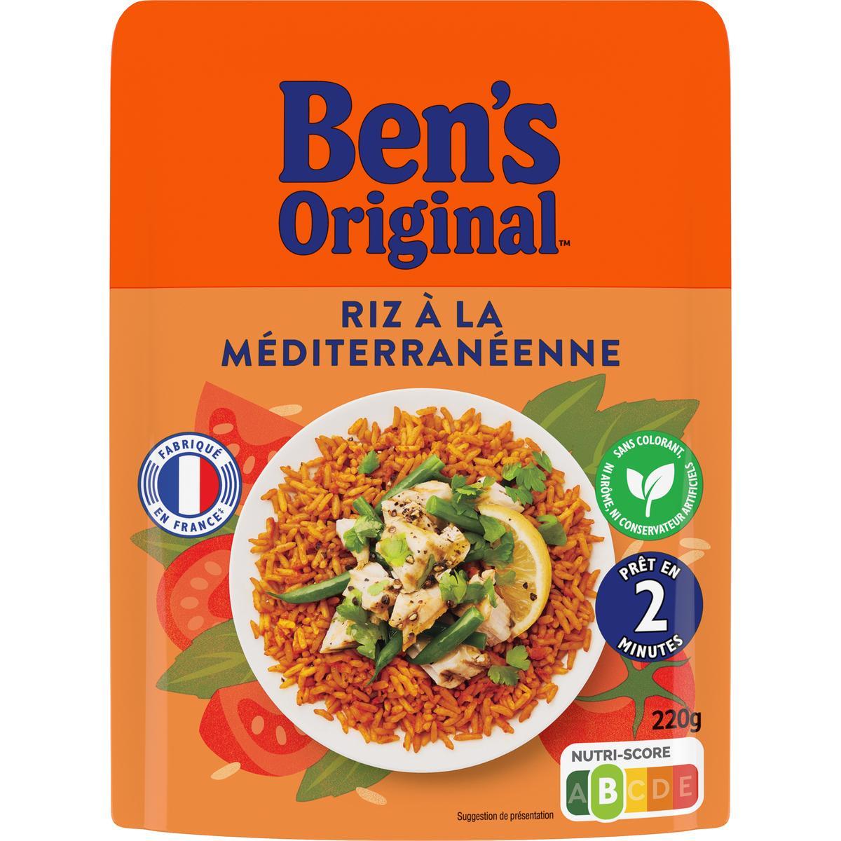 3487400006929 - Ben's Original - Riz Micro-Onde Express à la Méditérannéenne 