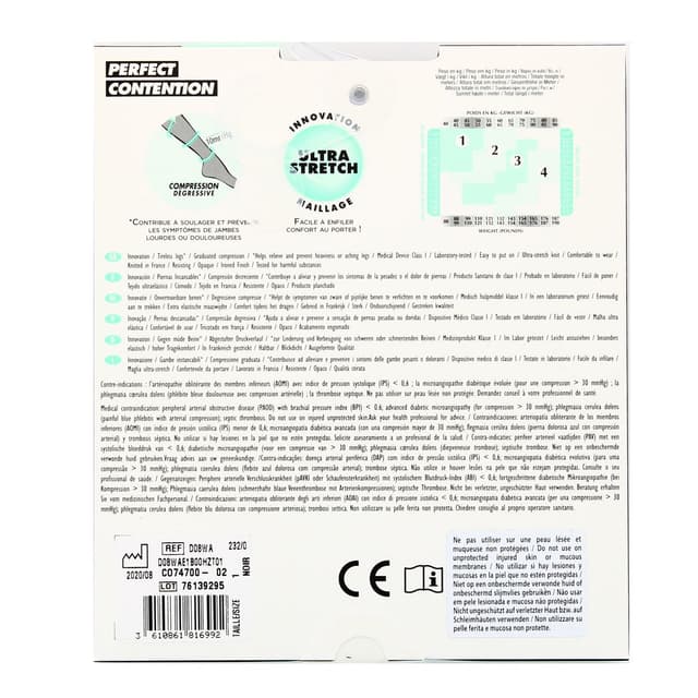 3610861817029 - Dim - Collant Opaque Noir Perfect Contention 45D