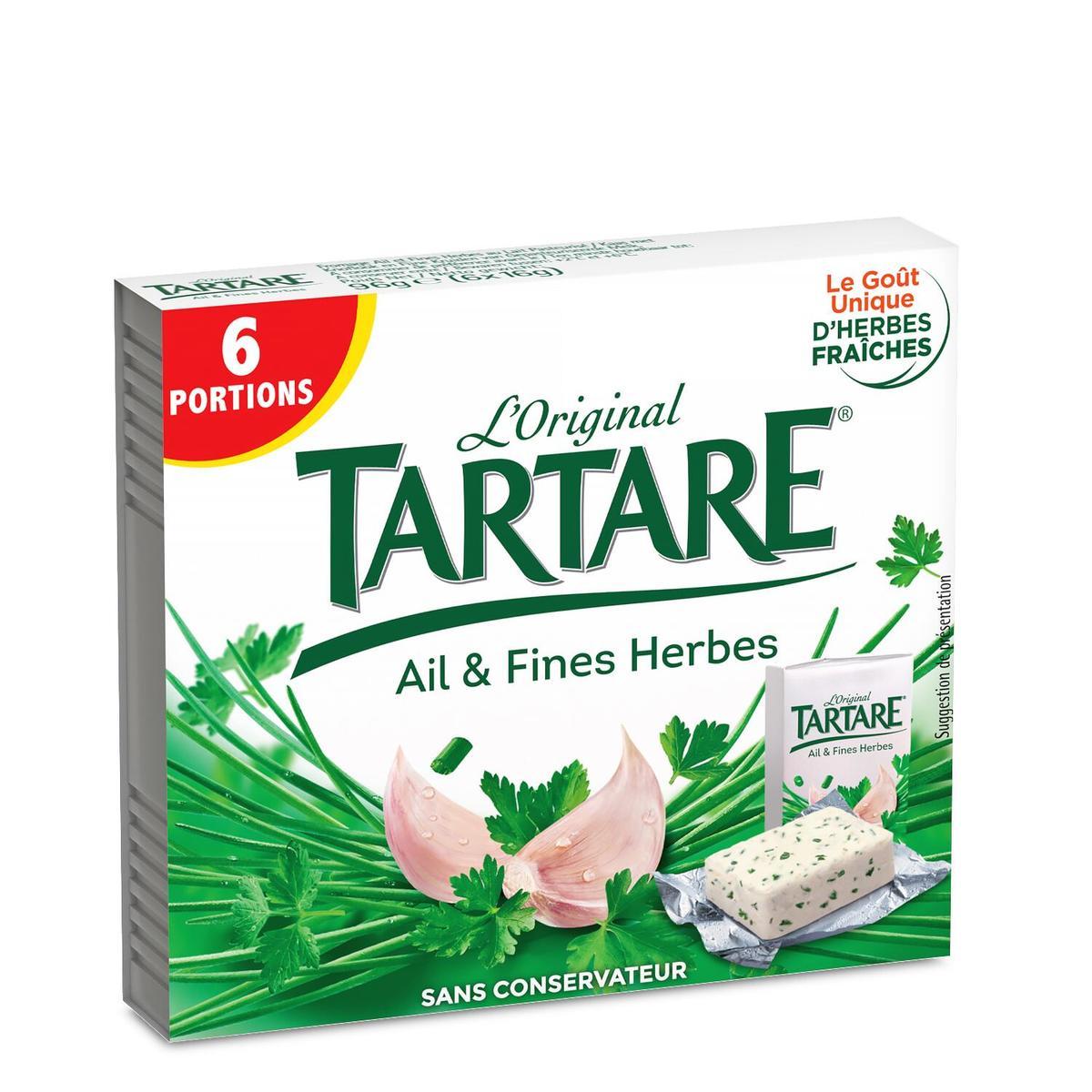 3272770097529 - Tartare - Fromage à tartiner Ail et Fines Herbes