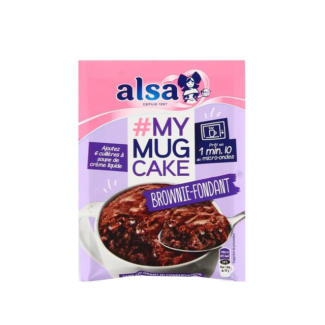 3027030028429 - Alsa - Préparation cake brownie fondant en cup