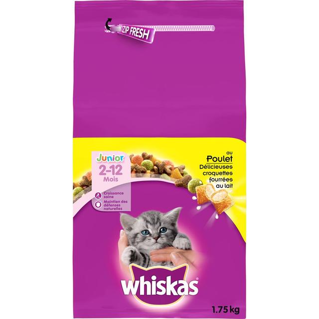 5998749129029 - Whiskas - Croquettes au poulet pour chatons de 2 à 12 mois