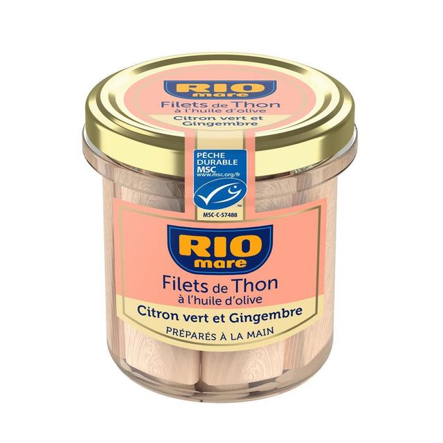 8004030950030 - Rio Mare - Filets de Thon MSC Huile d'Olive, Citron Vert et Gingembre 