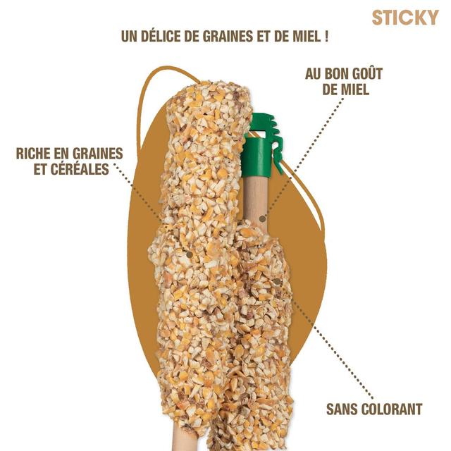 3166780740530 - Riga Sticky - Baguettes au miel pour rongeur 2x47,5g