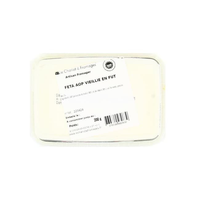 3760364480630 - Karalis - Féta de la Fromagerie d'Epire, AOP Viellie en fut de Chêne
