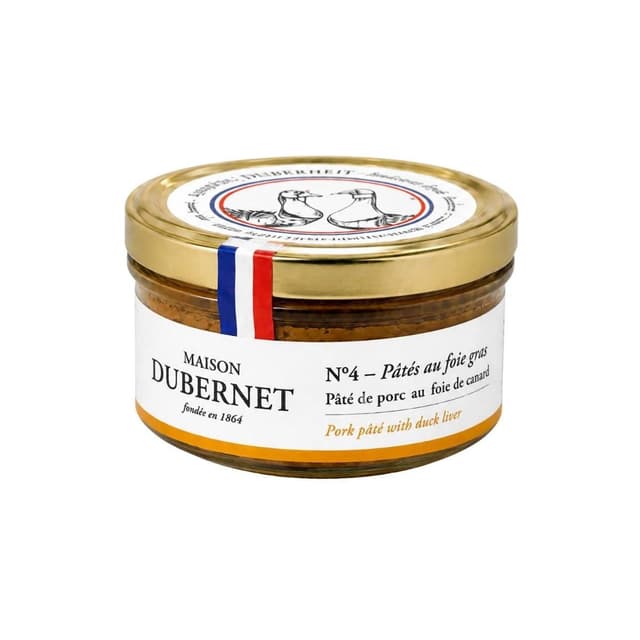 3365476000730 - Maison Dubernet - Pâté de Porc au Foie Gras de Canard 30% en bocal