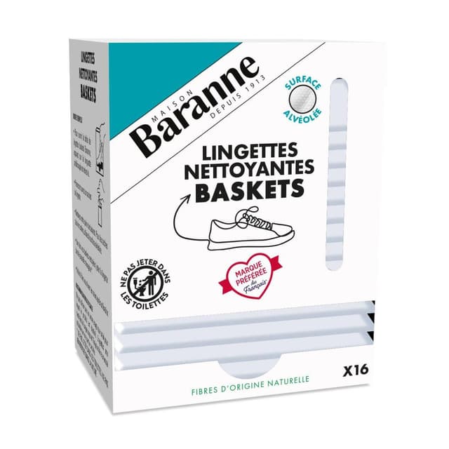 3760360761030 - Baranne - Lingettes Nettoyantes Baskets