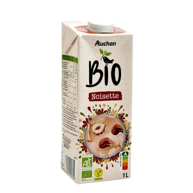 3596710481330 - Auchan BIO - Noisettes Bio Boisson Végétale 