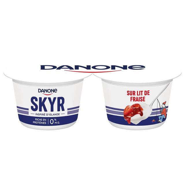 3033492061430 - Danone Du Monde - Skyr nature sur lit de fraise 0%mg