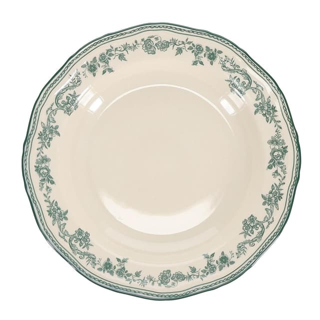 5410595781430 - Collection Cyril - Assiette creuse 23/17xH4cm green Cyril