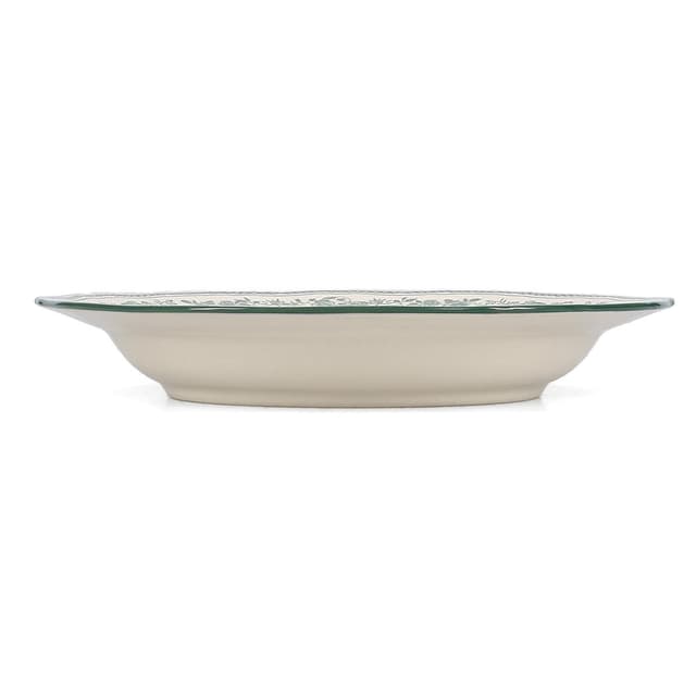 5410595781430 - Collection Cyril - Assiette creuse 23/17xH4cm green Cyril