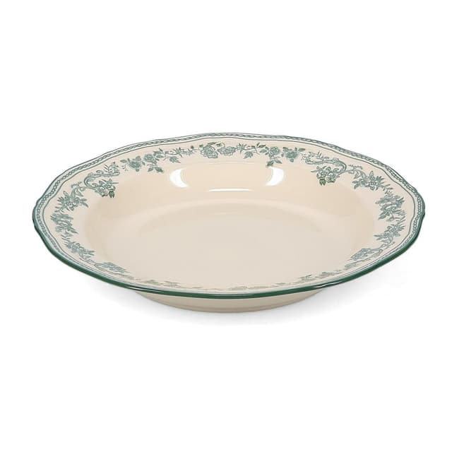 5410595781430 - Collection Cyril - Assiette creuse 23/17xH4cm green Cyril