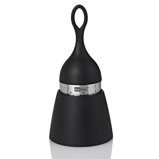 4037571211630 - Adhoc - Boule à thé avec support égouttoir Noir