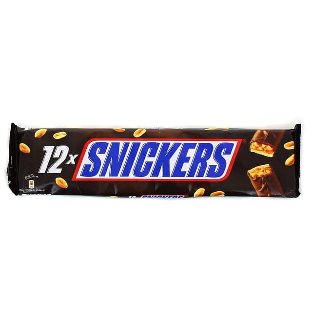 5000159384230 - Snickers - Barre chocolatée x12