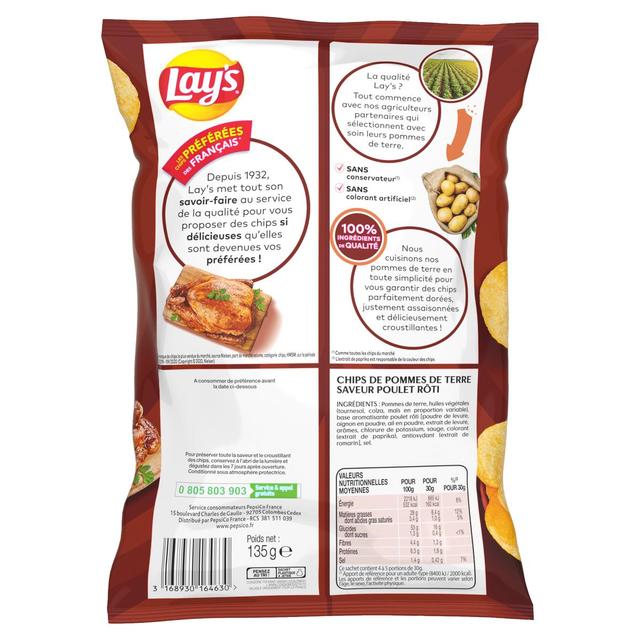 3168930175186 - Lay's - Chips poulet rôti