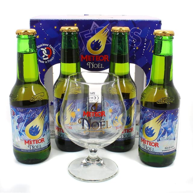 3156141725030 - Meteor - Coffret bière de Noël 5.8°