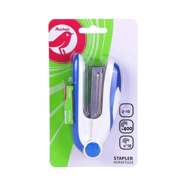 3245676795530 - Auchan - Agrafeuse pocket et agrafes N°10