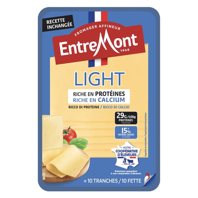 3123930617630 - Entremont - Tranches de fromage allégé