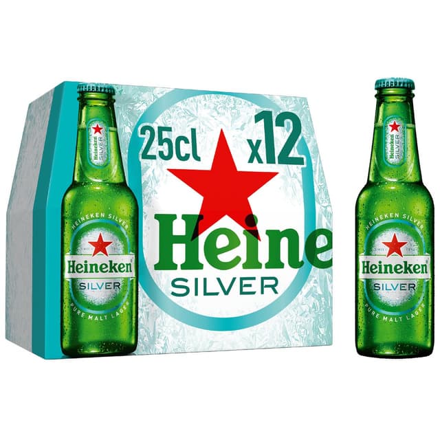 8712000057930 - Heineken - Bière blonde Silver 4°