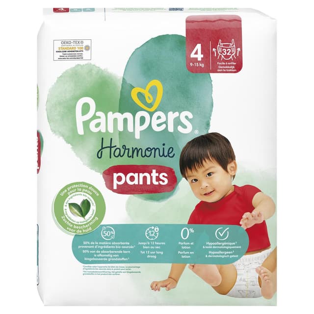8006540929230 - Pampers Harmonie Pants - Couches T4 9 - 14kg