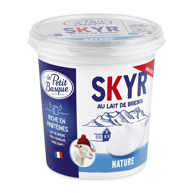 3280249800631 - Le Petit Basque - Skyr nature brebis