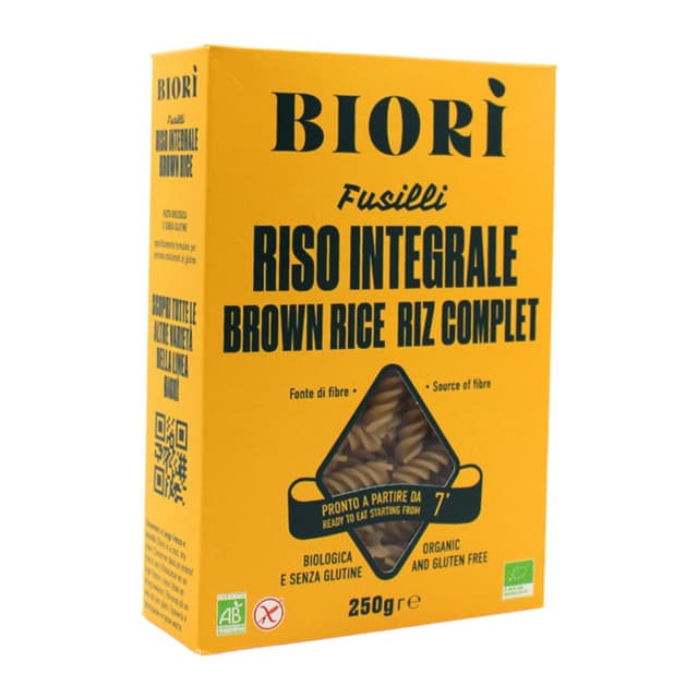 8032804431331 - Biori - Fusilli riz complet sans gluten Bio