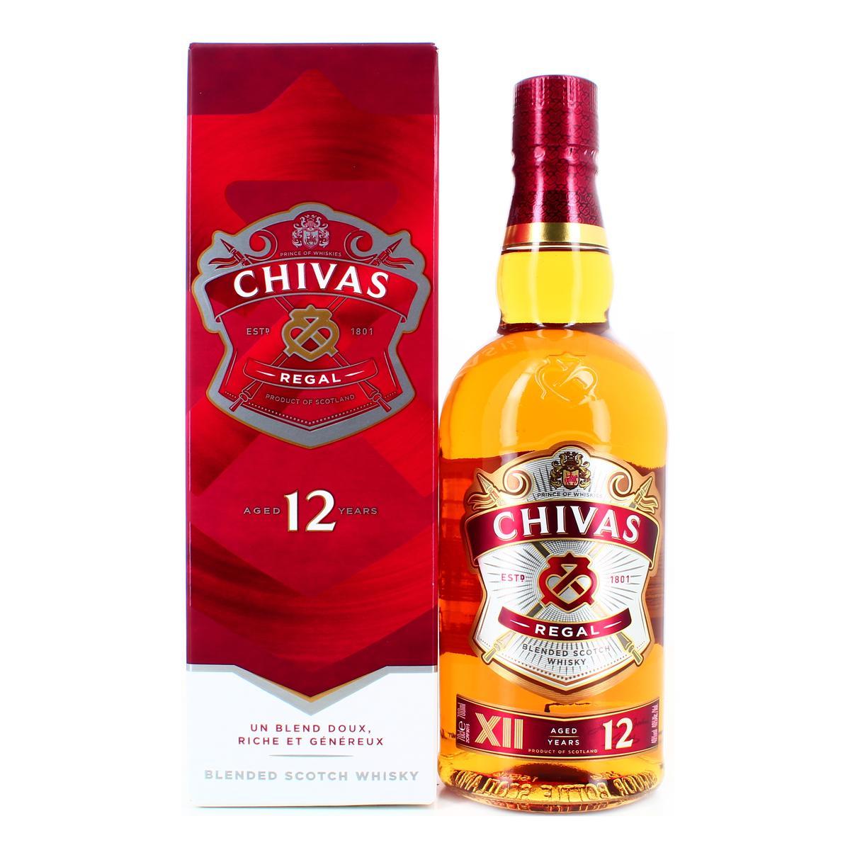 0080432402931 - Chivas Regal - Blended scotch whisky 12 ans 40° 