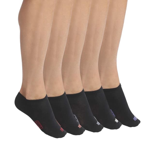 3610863203431 - Dim - Socquettes femme noir x5