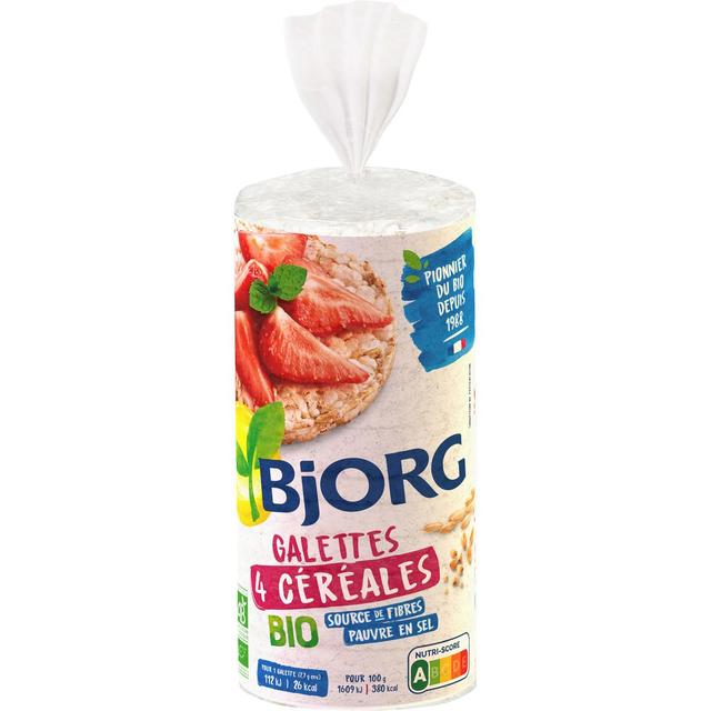 3229820794631 - Bjorg - Galettes 4 Cérérales Bio