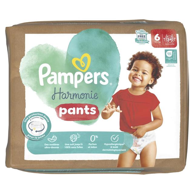 8700216705431 - Pampers Harmonie Pants - Couches Culottes Bébés Harmonie Pants 9-15kg T4