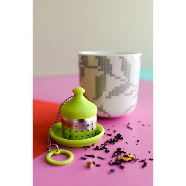 5420059825631 - Dotz - Infuseur à thé en inox et silicone Vert