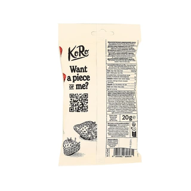 4255582818031 - Koro - Fraises lyophilisées bio