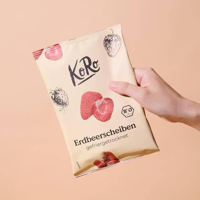 4255582818031 - Koro - Fraises lyophilisées bio
