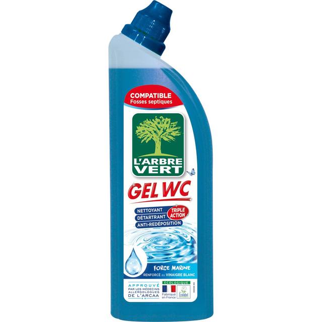 3450601028731 - L'arbre Vert - Gel WC écologique triple action force marine renforcé au vinaigre blanc