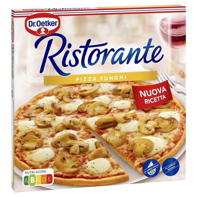 4001724038931 - Dr.Oetker - Ristorante - Pizza funghi- Champignons, tomates et mozzarella.