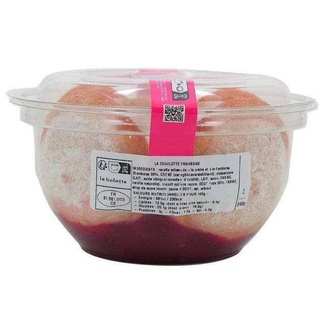 3426721000032 - La Hulotte - Charlotte aux Framboises Artisanale