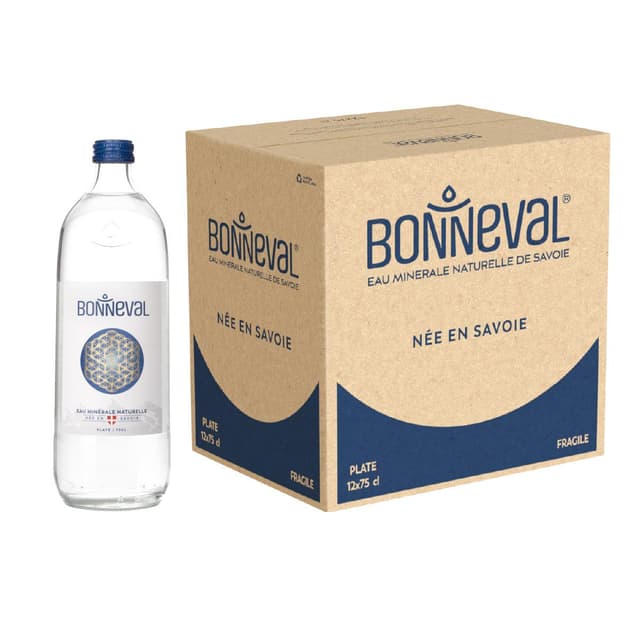 3760290130432 - Bonneval - Eau minérale naturelle bouteille verre